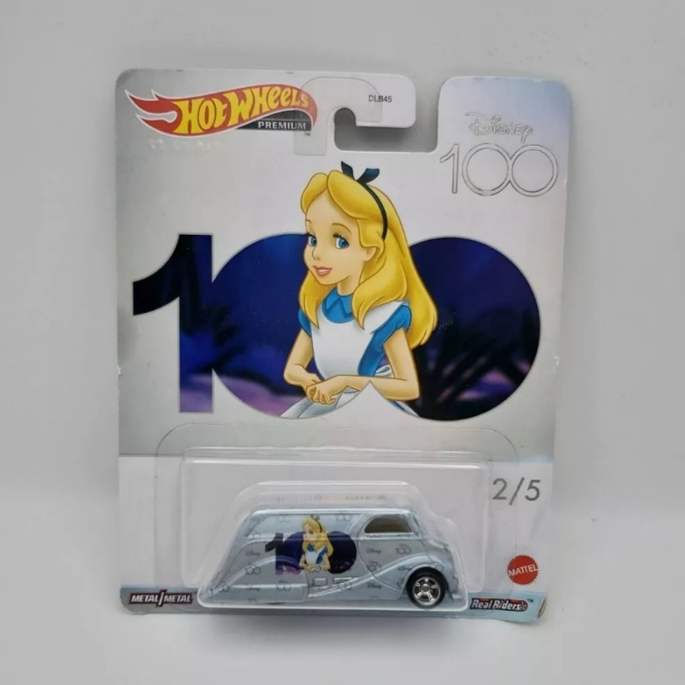 Hot Wheels Premium 2023 Disney 100 Deco Delivery Alice In Wonderland